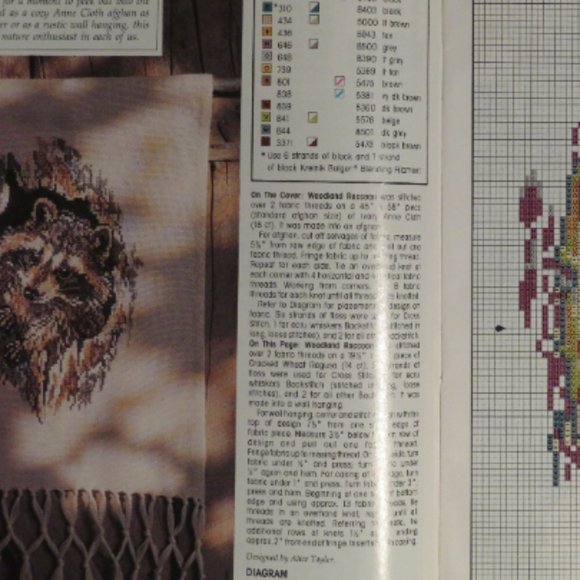 Leisure Arts Magazine October 1991 Raccoon Halloween Xmas (#976) - Picture 3 of 4